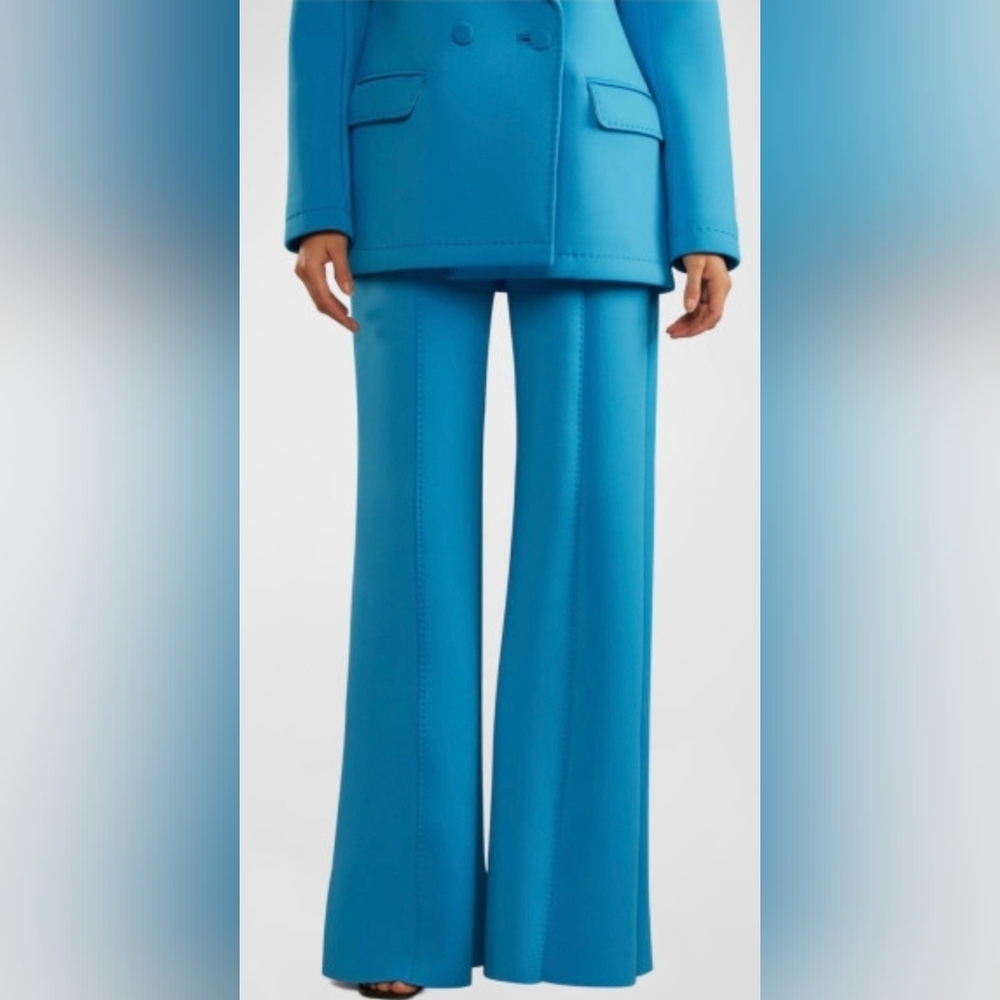 Cynthia Rowley Wide Leg Bonded Pants Size 0 NWT - Picture 2 of 8